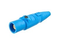 Hubbell Wiring HBLRF300MBL SINGLEPOLE 300A MALE PLUG BLUE RFID | Industrial Supplies