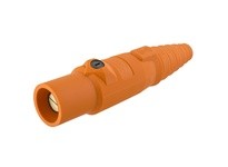 Hubbell Wiring HBLRF300MO SINGLEPOLE 300A MALE PLUG ORANGE RFID