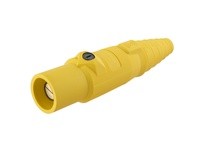 Hubbell Wiring HBLRF400MY SINGLEPOLE 400A MALE PLUG YELLOW RFID