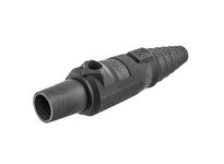 Hubbell Wiring HBLRFFBBK SINGLEPOLE REPL BDY FEM PLG BK RFID