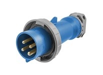 Hubbell Wiring HBLS4100P9W PS IEC Plug 3P4W 100A 250V | Durable Industrial Plug