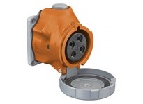 Hubbell Wiring HBLS430R12W PS IEC SW RECP 3P4W 30A | YarinInd