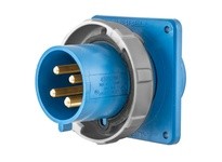 Hubbell Wiring HBLS5100B9W PS IEC B 4P5W 100/ 120/208V 4X/69K