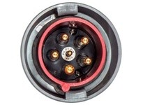 Hubbell Wiring HBLS560B6WP INLET4P5W60/63A 200-415V | Reliable Industrial Supplies