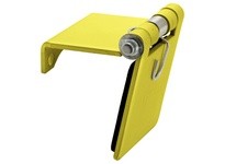 Hubbell Wiring HBLSCY SINGLEPOLE SNAP COVER YELLOW
