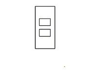 Hubbell Wiring HBLSI315SGY FACEPLATE SCREW MT SIEMON #2 GY