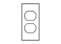 Hubbell Wiring HBLST302SI FACEPLATE SCREW MT DUPLEX IV | High-Quality Industrial Supplies