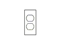 Hubbell Wiring HBLST302SWA FACEPLATE SCREW MT DUPLEX WH | Industrial Supplies