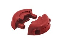 Hubbell Wiring HBLTL2CCRD LOCKING SIZE 2 COLORED CORD CLAMP RED