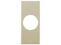 Hubbell Wiring HBLTL318I TWIST LOCK PLATE SNAP IN IVORY