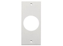 Hubbell Wiring HBLTL318SWA MOD FACE PLATE T-L 20A SCREW TYPE WH