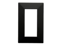 Hubbell Wiring HBLTRIM1WBK WALL BOX TRIM PLATE 1G BK