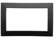 Hubbell Wiring HBLTRIM4WBK WALL BOX TRIM PLATE 4G BK | Industrial Supplies