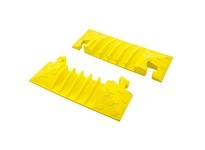 Hubbell Wiring HBLTT3ECB TRUKTRAK 3 CH END CAPS | Durable Industrial Supplies