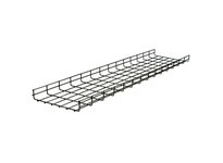 Hubbell Wiring HBT0412BK WB Tray Overhead 4"Hx12"Wx118"L Black | Industrial Supplies