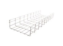 Hubbell Wiring HBT0624WHT WBTRAYOVRHD6"Hx24"Wx118"LWHITE RND