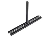 Hubbell Wiring HBTCTRS12BK WBACCSCENTERSUPPORT12" Tray Black | YarinInd