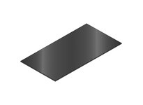 Hubbell Wiring HBTINSM08BK WBACCSINSERT8"Wx60"LSTEELBLACK