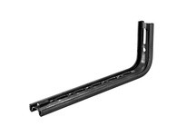 Hubbell Wiring HBTLB6BK WBACCSWALLBRKTLSHAPE6"TRAYBLAC K