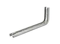 Hubbell Wiring HBTLB8 WB ACCS WALLBRKT LSHAPE 8"TRAY PREGALV