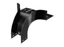 Hubbell Wiring HBTRD6BK WBACCSRADIUSDOWN6"TRAYBLACK | YarinInd