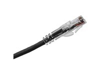 Hubbell Wiring HC5EBK02 P-CORD NEXTSPEED CAT5E SLIM BK 2FT