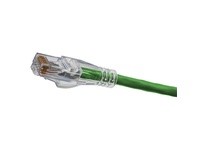 Hubbell Wiring HC5EGN04 P-CORD NEXTSPEED CAT5E Slim GN 4FT | High-Quality Networking Cable