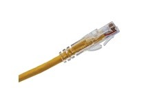 Hubbell Wiring HC5EY08 P-CORD NEXTSPEED CAT5E SLIM YL 8FT