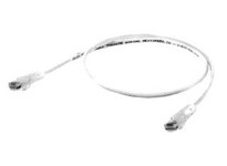 Hubbell Wiring HC6W50 P-CORD NEXTSPEED CAT6 SLIM WH 50FT | High-Performance Ethernet Cable