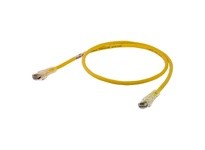 Hubbell Wiring HC6Y07 P-CORD NEXTSPEED CAT6 SLIM YL 7FT | High-Quality Networking Cables