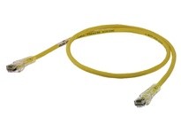 Hubbell Wiring HC6Y16 P-CORD NEXTSPEED CAT6 SLIM YL 16FT