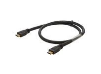 Hubbell Wiring HDPC03BK HDMI Cable Assembly 3FT | High-Quality Patch Cable