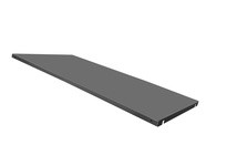 Durham HDS-1848-95 HEAVY DUTY SHELVING SHELF ONLY 18X48 #95 GRAY