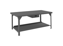 Durham HDWB-3048-177-95 HVY DTY WK BCH 30X48X34 177D #95 GRAY