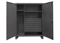 Durham HDWC244878-7M95 12G-HDC Wardrobe 7DR MID 24x48x78 | Durable Storage Solution