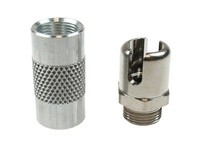 Coilhose HFN-PT-DPB High Flow Typhoon Nozzle w/pinpoint pattern & ext. coupling