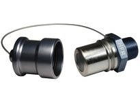 Dixon HFR-C7 FloMAX High Flow 1" Series Receiver with Cap | High-Quality Industrial Supplies