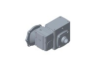 Boston Gear 30287863 H14165 HFWA721-100KZT-B5-H1-P23 WORM SPEED REDUCER