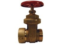 DIXON HGVW250NYFD 2.5" FNYFD X 2.5" MNYFD HYDRANT GATE VALVE WEDGE DISC BR