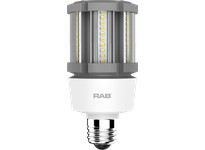 RAB HID-12-E26-830-BYP-PT HID Post Top 12W 50EQ E26 CRI80 3000K 1650LM