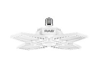 RAB HID-80-V-E26-850-BYP-GL HID REPLACEMENTS 10000 LUMENS HID 80W VERTICAL BASE E26 80CRI 5000K BALLAST BYPASS GARAGE LIGHT