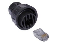 Hubbell Wiring HIP5E25 PLUG HI IMPACT MOD 5E 25PK | YarinInd