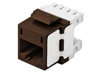 Hubbell Wiring HJ6ABN JACK HJ6A CAT6A UNI BN