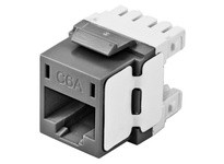 Hubbell Wiring HJ6AGY JACK HJ6A CAT6A UNI GY | High-Performance Networking