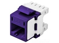 Hubbell Wiring HJ6AP JACK HJ6A CAT6A UNI PU