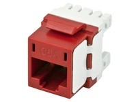 Hubbell Wiring HJ6AR JACK HJ6A CAT6A UNI RD | High-Performance Connectivity