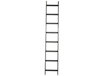 Hubbell Wiring HLS0612B CABLEMGT LAD-RCK 6'LX12"W BK | YarinInd