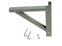 Hubbell Wiring HLTSB12G CABLEMGT LAD-RCK TRI WAL SUPORT 12"W GY