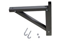 Hubbell Wiring HLTSB24B CABLEMGT LAD-RCK TRI WAL SUPORT 24"W BK