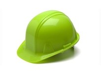 Pyramex HP14031 Hi Vis Lime SL Series Cap Style Hard Hat | YarinInd